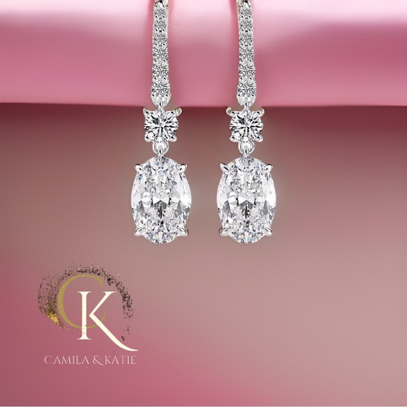 Camila&Katie Jewelry - Lab Diamond Dangle Earrings